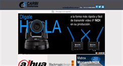 Desktop Screenshot of carbisis.com.ar